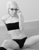 Lily luvs sexy black and whites