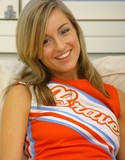 Only melanie is a sexy cheerleader