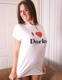 Mandy loves dorks